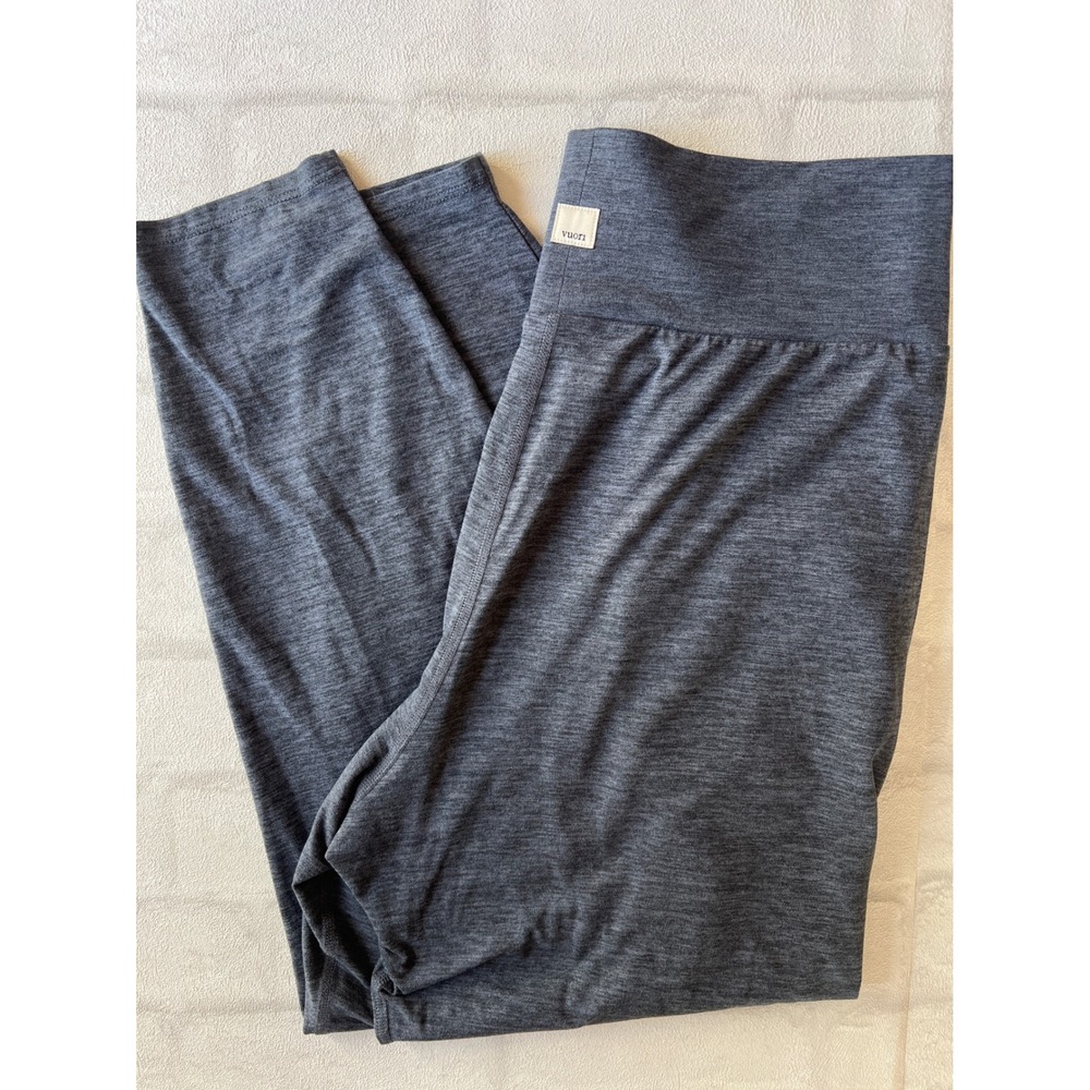 Vuori Lux Harem Performance Joggers Charcoal Heather Gray Pants Womens Medium